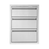 BBQ Island 350 Series - 16 Inch Triple Access Drawer