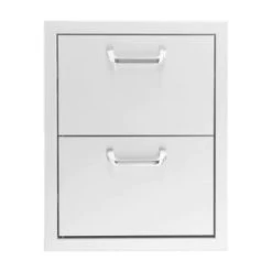 BBQ Island 260 Series - 16 Inch Double Storage Drawer