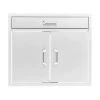 BBQ Island 260 Series - 30 Inch Double Door With Single Drawer Combo