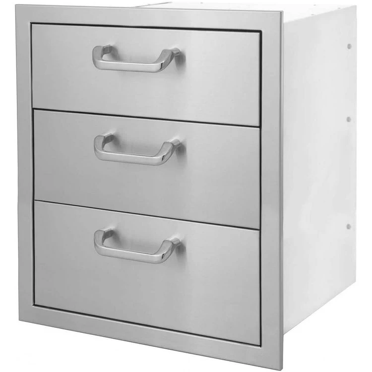 BBQ Island 260 Series - 16 Inch Triple Storage Drawer - Image 2