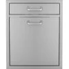 BBQ Island 260 Series - 21-4 Single Drawer & Roll-Out Trash/Recycling Bin Combo