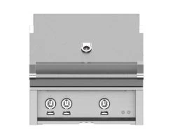 Hestan 30 Inch Natural Gas Grill, 2 Sear Burner