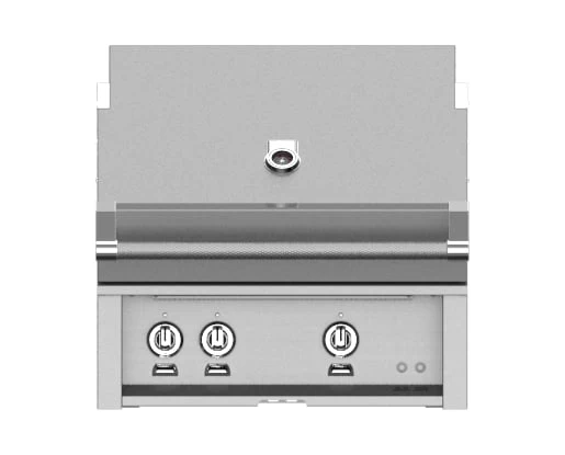 Hestan 30 Inch Propane Grill, 2 Trellis Burner