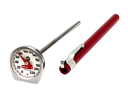Rubbermaid Commercial Products Food/Meat Instant Read Thermometer, Pocket Size (FGTHP220DS)