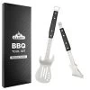 Clary BBQ Tools, Grill Accessories Gift For Men, Guitar Shaped Tool Set Includes BBQ Spatula And Tongs, Grill Tools For Outdoor Grill