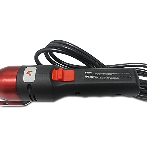 SAILINGFLO BBQ Fire Starter Electric Charcoal Grill Lighter Igniter For Barbeque (Red) - Image 4