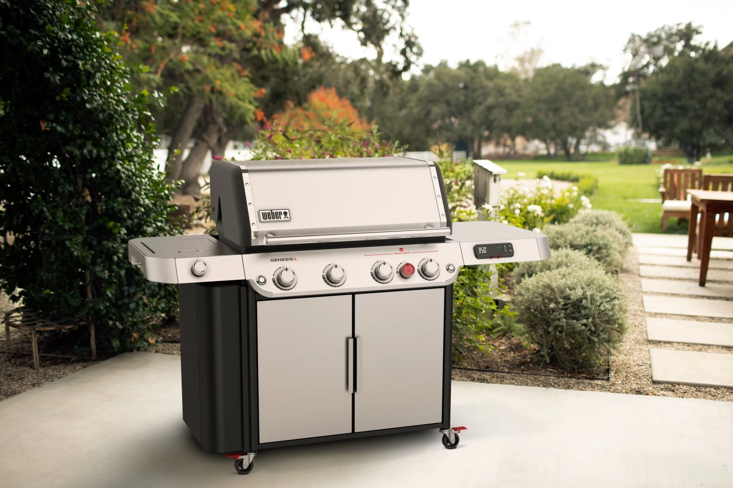 Weber Genesis SPX-435 Smart Gas Grill Stainless Steel - Propane - Image 4