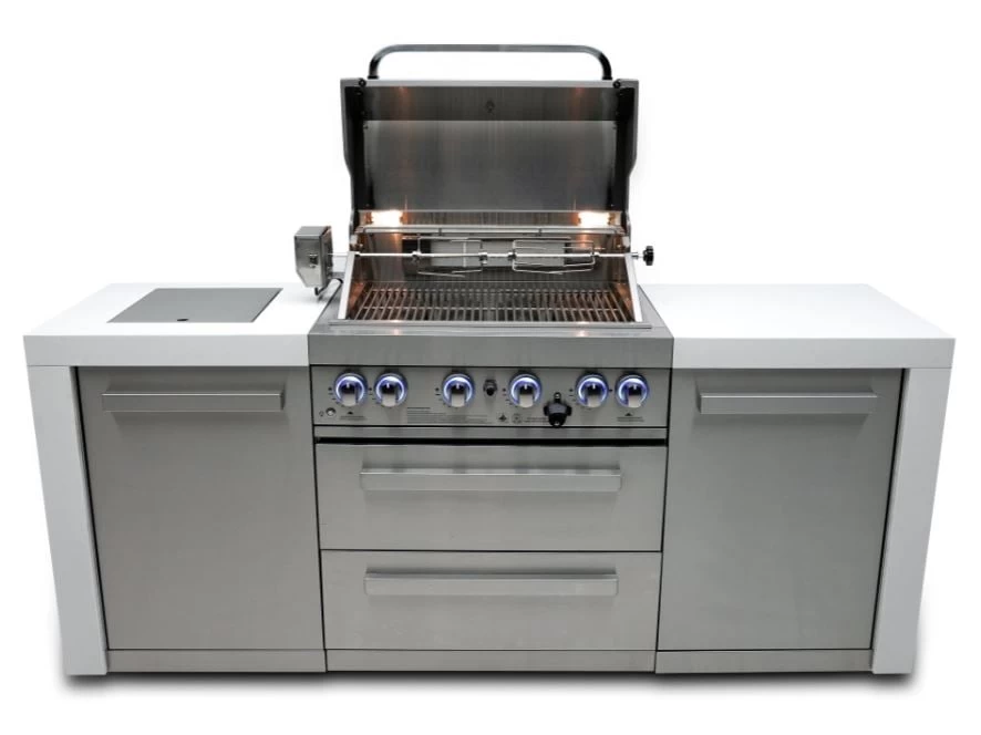 Mont Alpi 4 Burner Deluxe Island - MAi400-D - Image 3