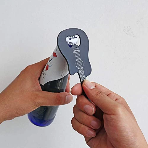 PEPKICN Rock Guitar Style Spatula & Tongs And Guitar Shaped Bottle Opener - Image 4