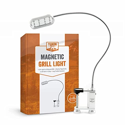 Yukon Glory Bright And Durable Magnetic LED Grill Light For Grilling And BBQ