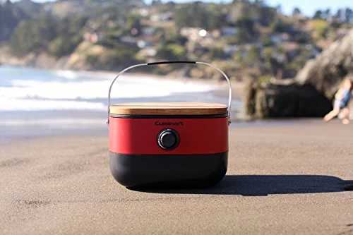 Cuisinart CGG-750 Portable, Venture Gas Grill, Red - Image 2