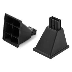 70-01-275 DGF493BNP Leg End Cap Grill Replacement Parts For Dyna Glo Grill Parts DGH474CRP DGH450CRP DGF493PNP-D DGF493PNP DGB463CNP DGB495SDP-D DGB495SDP DGB493SPB DGB495ADP Dyna-Glo Leg Shoes 2Pcs