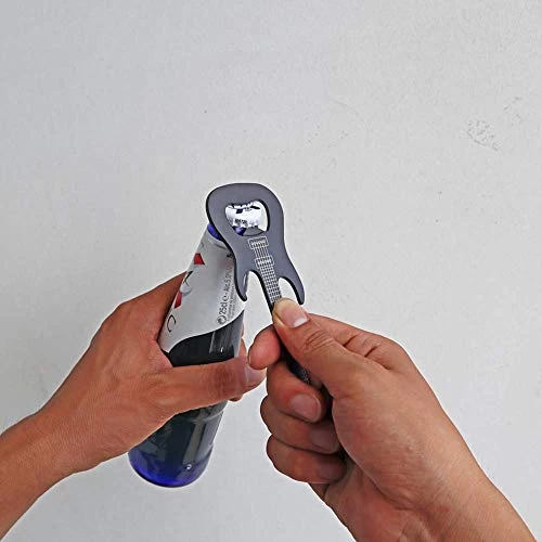 PEPKICN Rock Guitar Style Spatula & Tongs And Guitar Shaped Bottle Opener - Image 5