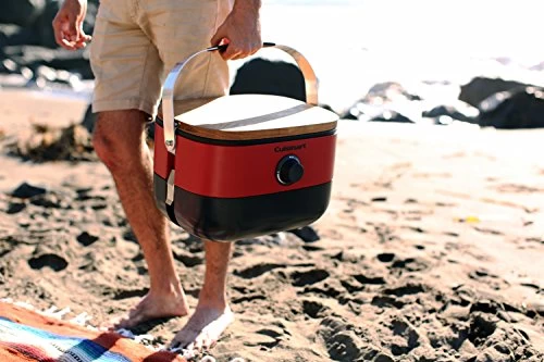 Cuisinart CGG-750 Portable, Venture Gas Grill, Red - Image 4