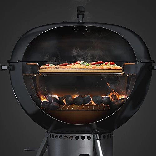 Weber 8836 Gourmet BBQ System Pizza Stone With Carry Rack - Image 4