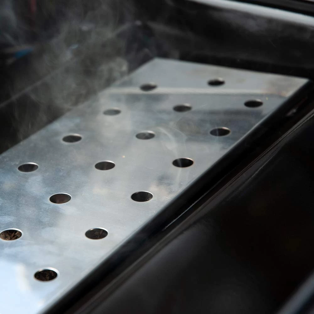 Charcoal Companion Stainless Steel V-Shape Smoker Box For Gas Grill Wood Chips (Long) - CC4066 - Image 4