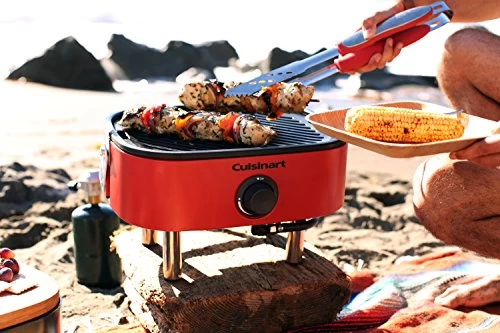 Cuisinart CGG-750 Portable, Venture Gas Grill, Red - Image 5