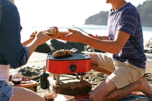 Cuisinart CGG-750 Portable, Venture Gas Grill, Red - Image 7