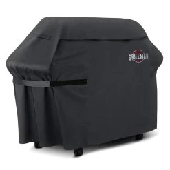 Grillman Premium (58 Inch) BBQ Grill Cover, Heavy-Duty Gas Grill Cover For Weber, Brinkmann, Char Broil Etc. Rip-Proof , UV & Water-Resistant
