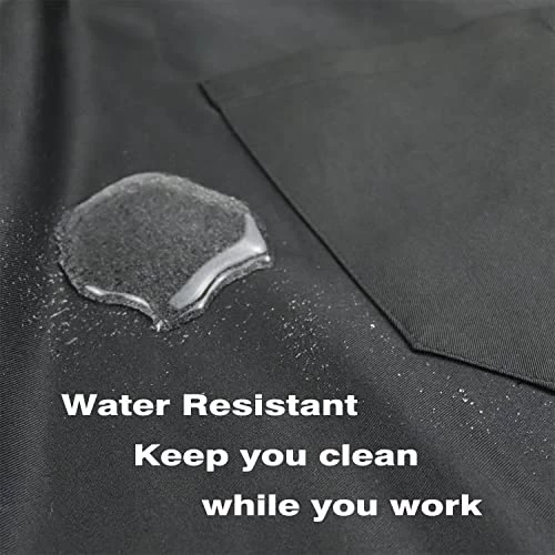 Christmas Aprons For Women With Pockets, Grill Aprons For Men BBQ Grilling - Image 5