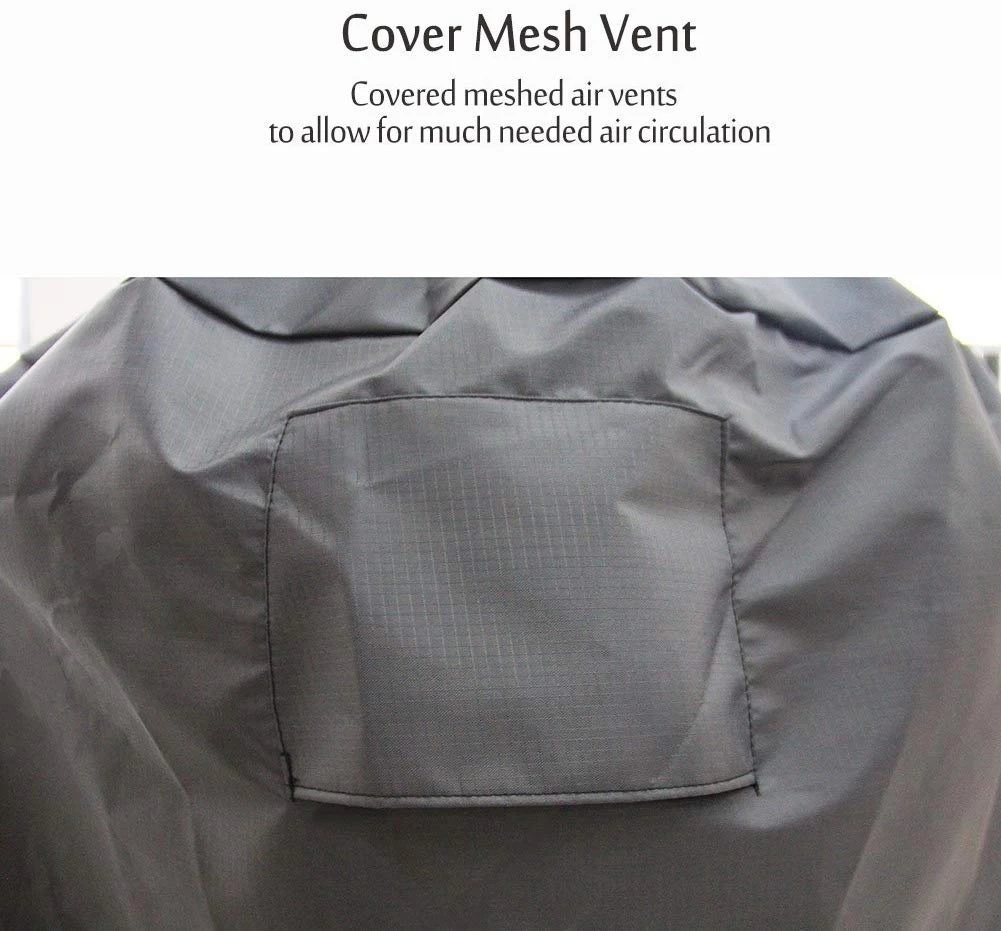 KAMaster Kamado Grill Full Cover XLarge Big Green Egg Big Joe Ceramic Grill,34 Inch Dia Waterproof Outdoor Grill Cover - Image 4