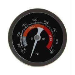 Grill Temperature Gauge For Big Green Egg 150-900°F Waterproof 3 1/4" Large Face Stainless Steel Cooking Thermometer