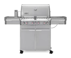 Weber Summit S-470 Stainless Steel Grill - Natural Gas