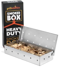 Grillaholics Smoker Box, Top Meat Smokers Box