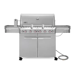Weber Summit S-670 Stainless Steel Grill - Natural Gas
