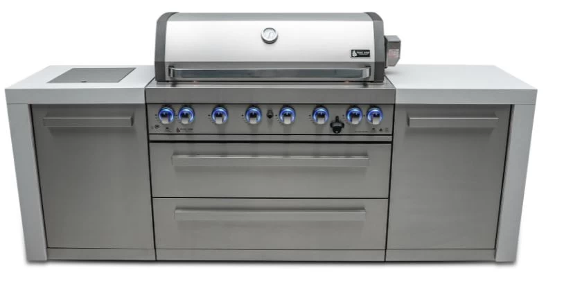 Mont Alpi 6 Burner Deluxe Island - MAi805-D