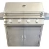 BBQ Island 32 Inch 4 Burner Propane Grill On Cart
