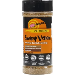 Dizzy Pig Swamp Venom Hot Deep South BBQ Seasoning 8 Oz.