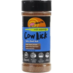 Dizzy Pig Cow Lick Steak Rub Spicy Beef Seasoning 8 Oz.