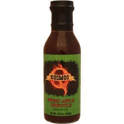 Kosmo's Q Sweet Apple Chipotle BBQ Sauce 15.5 Oz.