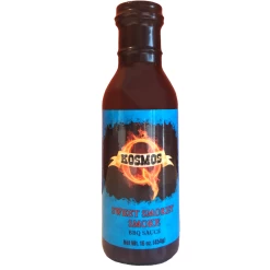 Kosmo's Q Sweet Smokey Smoke BBQ Sauce 16 Oz.