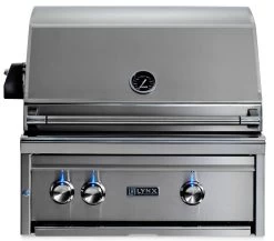 Lynx 27 Inch Professional Natural Gas Grill With 1 Trident Rotisserie