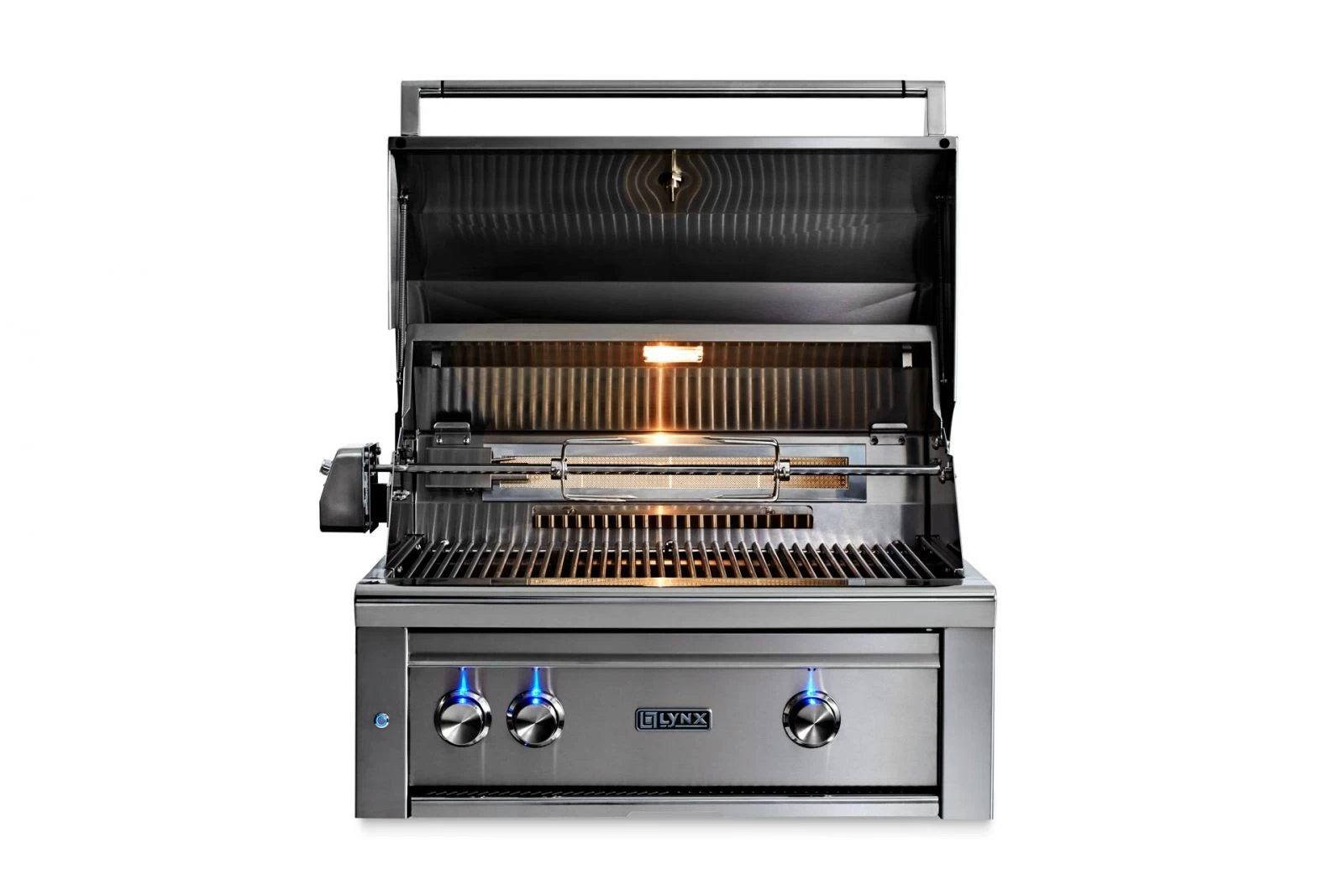 Lynx 30 Inch Professional Natural Gas Grill W/ Trident Burner And Rotisserie - Image 15