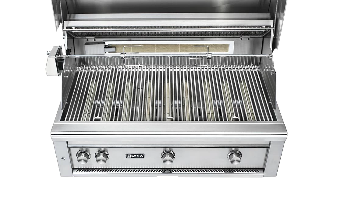Lynx 42 Inch Professional All Trident Propane Gas Grill W/ Rotisserie - Image 3