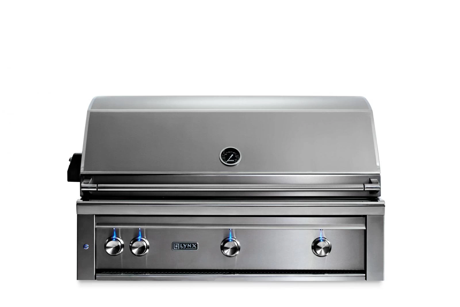 Lynx 42 Inch Professional Natural Gas Grill W/ Trident Burner And Rotisserie On Cart - Image 10