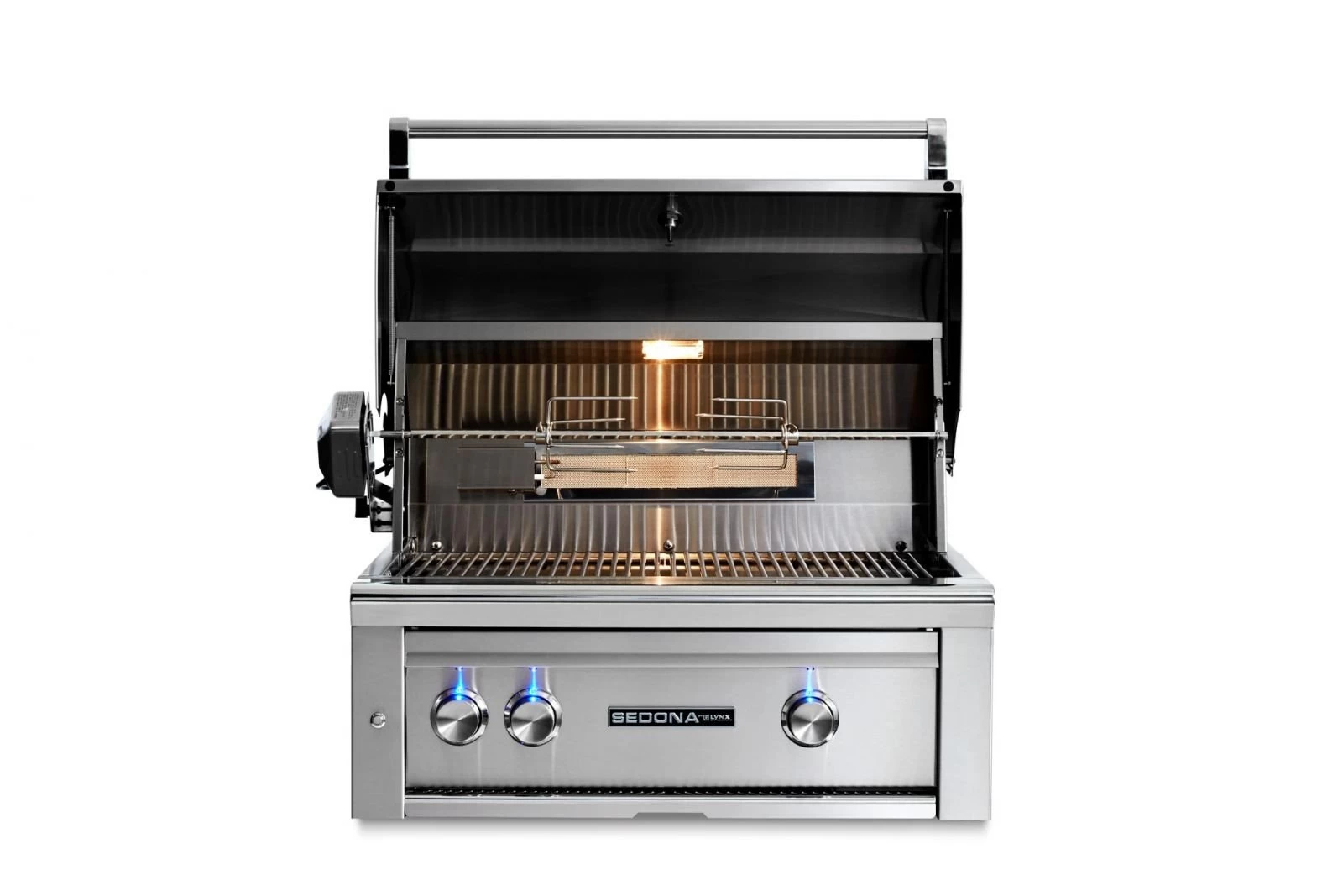 Lynx Sedona 30 Inch Natural Gas Grill With Rotisserie - SS Tube Burners - Image 2