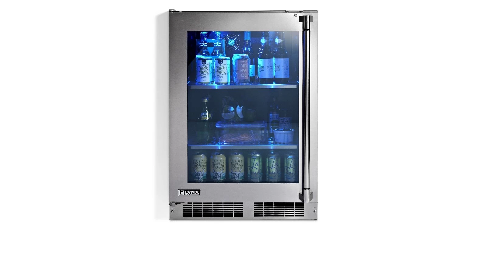 Lynx 24" Outdoor Refrigerator With Glass Door