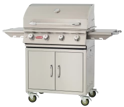 Bull Lonestar Select 30 Inch Natural Gas Grill On Cart