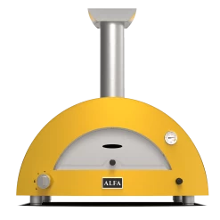 Alfa '2 Pizze' Gas Fired Pizza Oven - Fire Yellow - Top Only