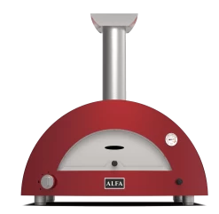Alfa '2 Pizze' Gas Fired Pizza Oven - Antique Red - Top Only