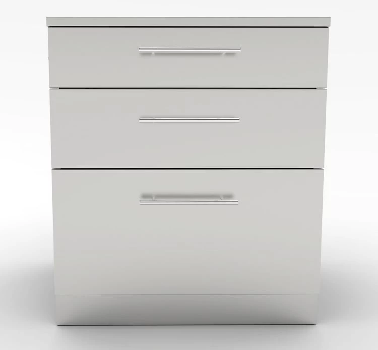 Sunstone 30 Inch Large Triple Drawer Base Cabinet - Image 2