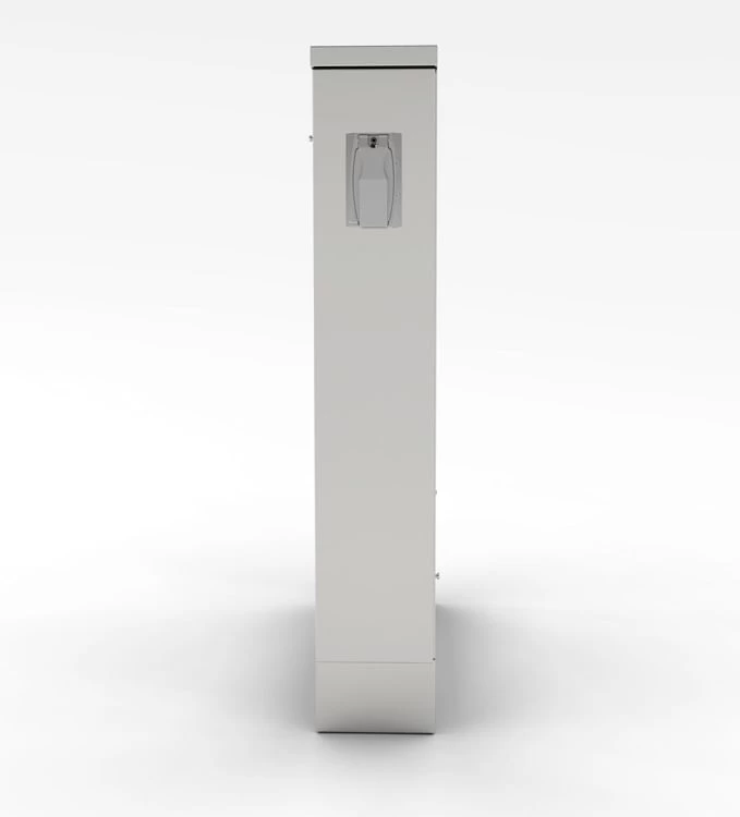 Sunstone 6 Inch Component Spacer Cabinet W/Front Electrical Cover & Interior 1-Gang Box - Image 2