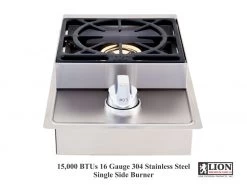 Lion Single Side Burner - Propane