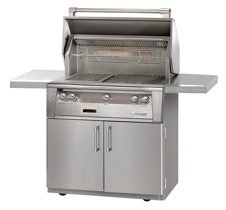 Alfresco LXE Series 36 Inch Standard Natural Gas Grill On Cart