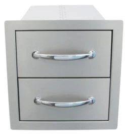 Sunstone 14 Inch Flush Double Access Drawer