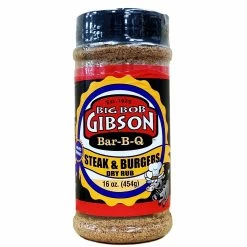 Big Bob Gibson Bar-B-Q Steak & Burger Dry Rub 16 Oz.